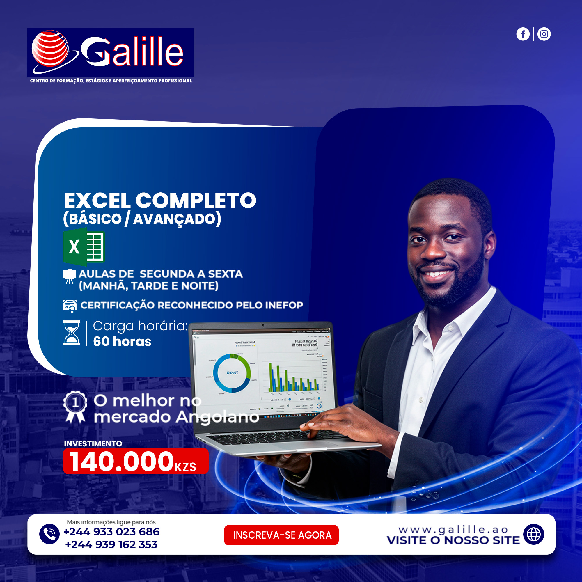 Excel Completo (Básico / Intermédio / Avançado)